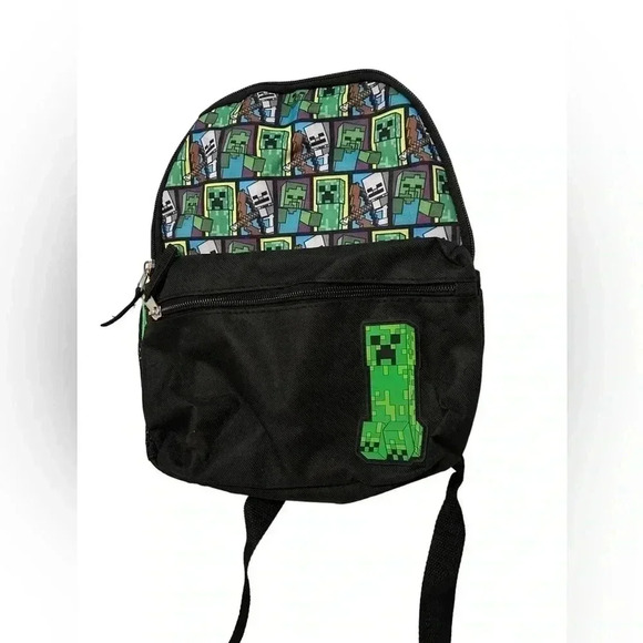 Minecraft MOJANG Creeper Mini-backpack in EUC. Great for back to school. - Picture 1 of 11